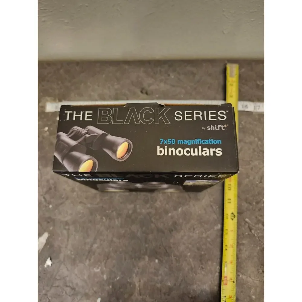 BINOCULARS The Black Series (by shift 3) 7×50‎ magnification w/box